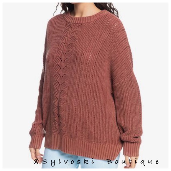 🔥Quiksilver Mixed Sticked Sweater. NWT - Picture 5 of 6